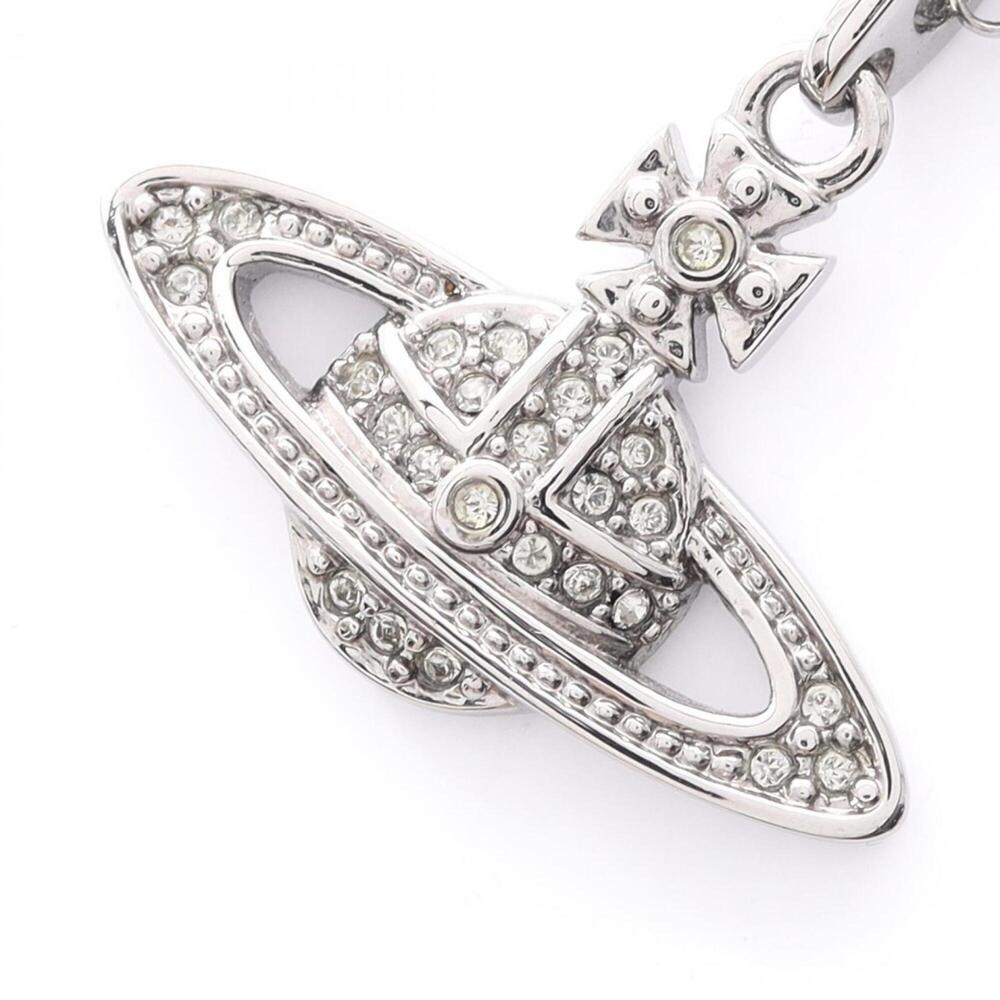 Vivienne Westwood MINI BAS RELIEF Necklace - Metal and Rhinestone Jewelry Men...